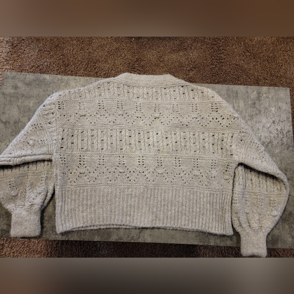 TOPSHOP stitchy cardigan Size 12 - Picture 3 of 8